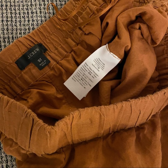 J. Crew Linen Pull-On Skirt size ST - Picture 4 of 5